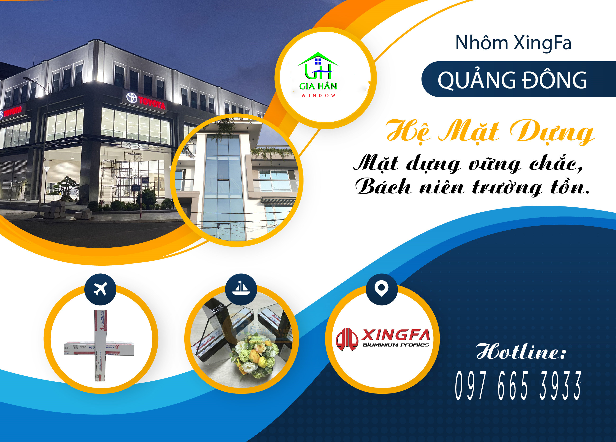 Xingfa Quảng Đông hệ mặt dựng mặt dựng