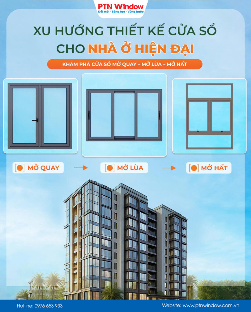 Xingfa Xu Huong Thiet Ke Cua So Cho Nha O Hien Dai