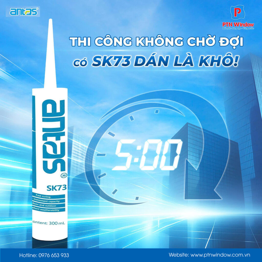 Keo Silicone Antas Sk73 Dan La Kho Ngay