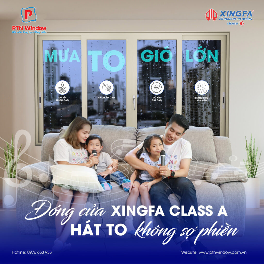 Mua To Gio Lon Dong Cua Xingfa Class A