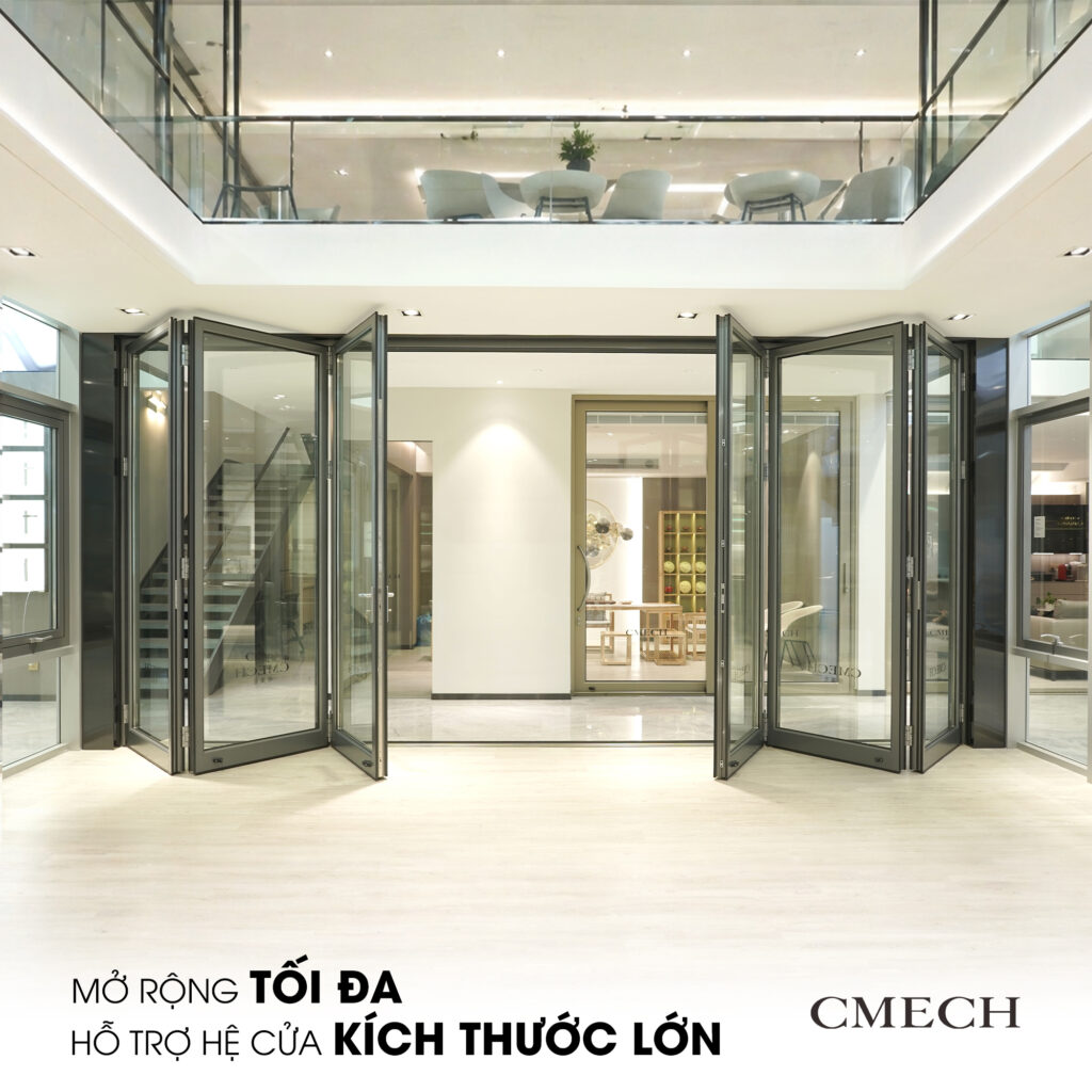 Phụ kiện Cmech mở rộng tối đa Cmech He Cua Xep Truot Canh Chan 4