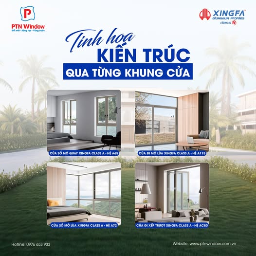 Xingfa Class A Tinh Hoa Kien Truc Trong Tung O Cua